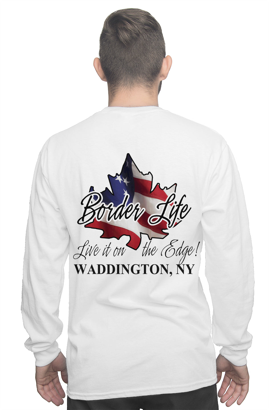 gildan long sleeve tee Border Life Live it on the