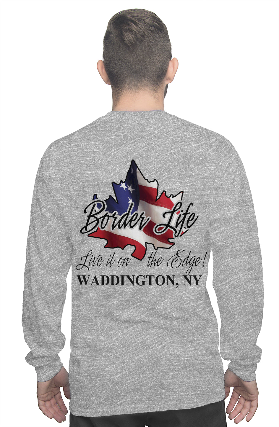 gildan long sleeve tee Border Life Live it on the