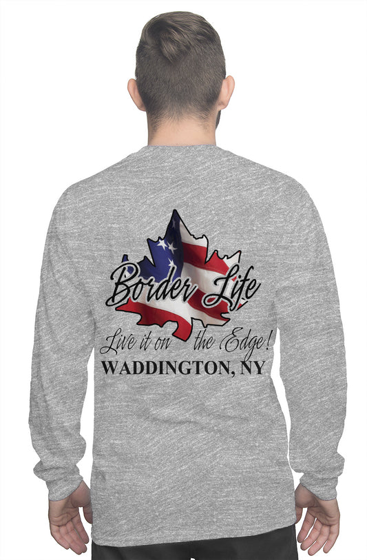 gildan long sleeve tee Border Life Live it on the